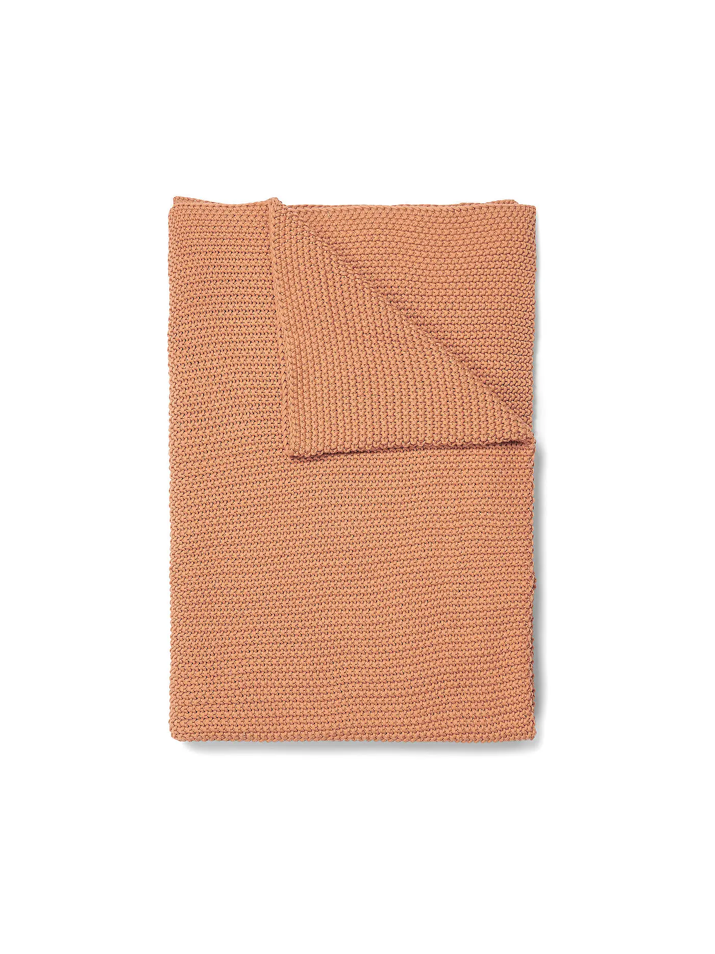 MARC O'POLO HOME | Tagesdecke - Plaid Nordic Knit 130x170cm Garden Green | koralle